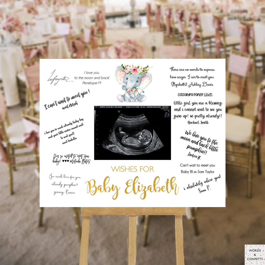 elephant-baby-shower-guest-book-sign-girl-wordsandconfetti