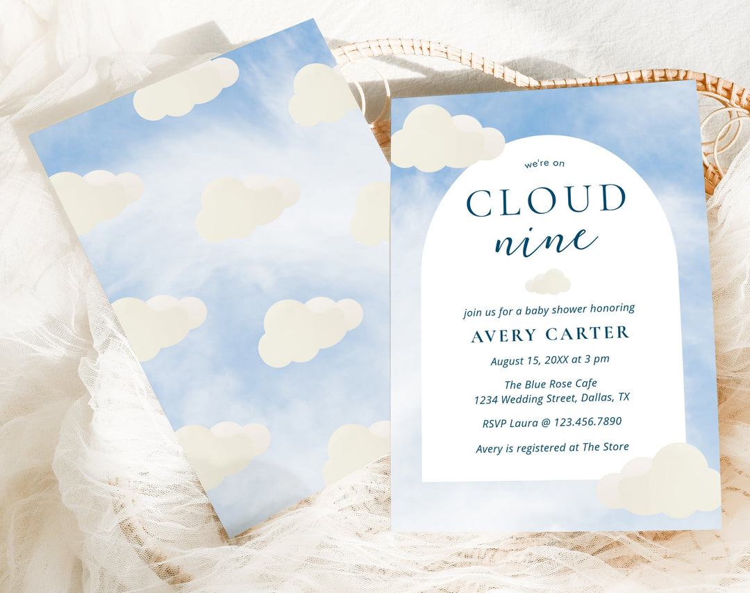 CLOUD 9 BABY SHOWER COLLECTION