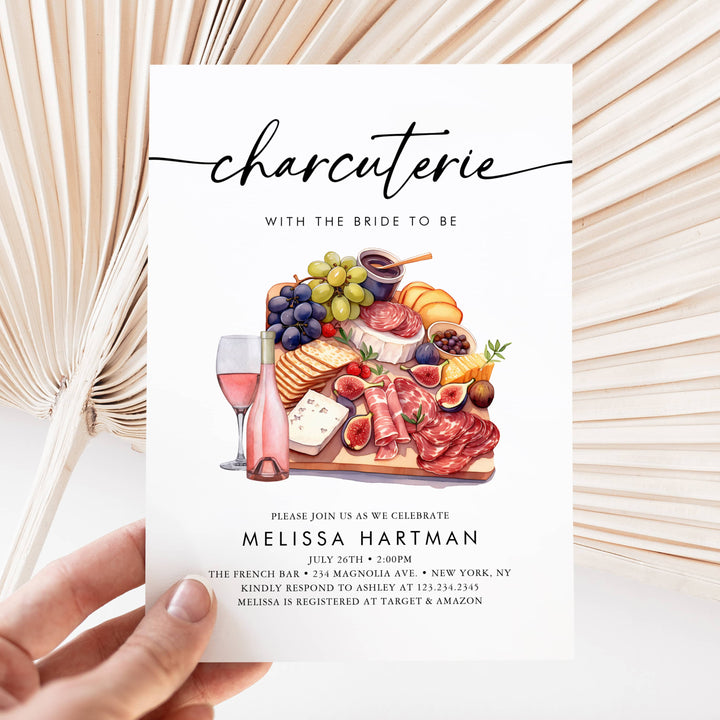 CHARCUTERIE Bridal Shower Invitation
