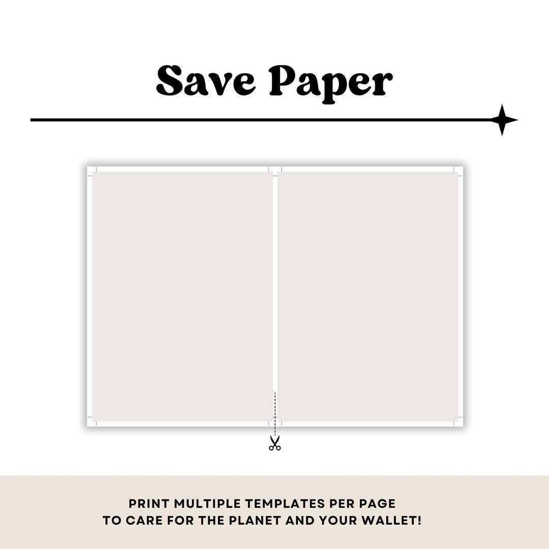 Year in Review Christmas Card Template