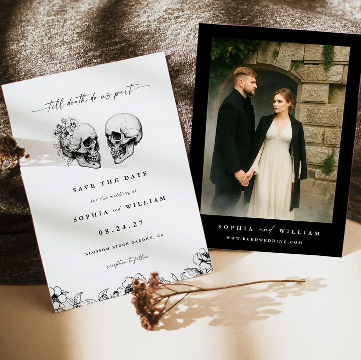 GOTHIC Wedding Invitation