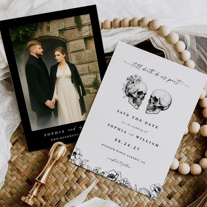 GOTHIC Wedding Invitation