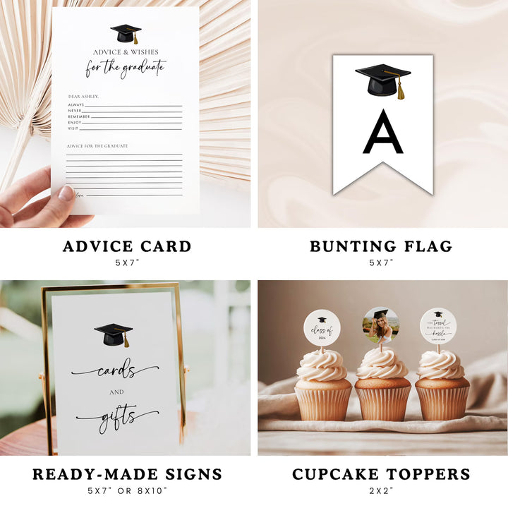 Graduation Party Bundle – Invitations, Games, Decorations &amp; More!