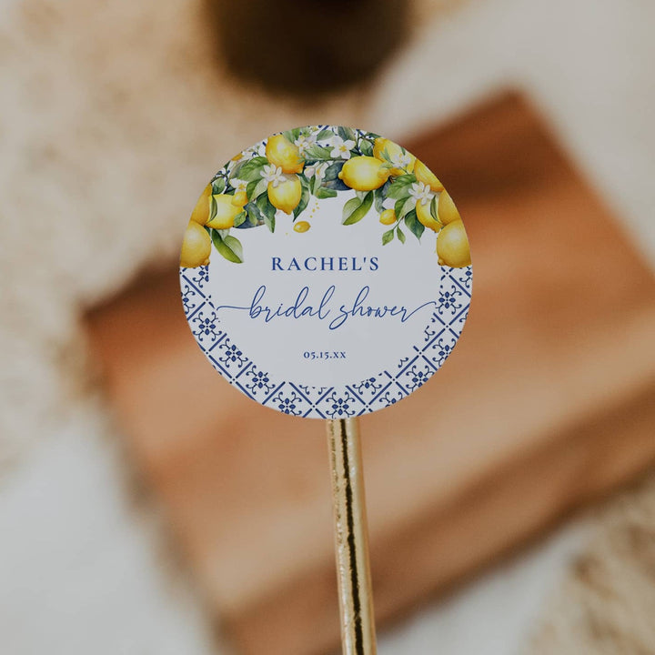 MAIN SQUEEZE Bridal Shower Stickers