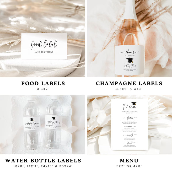 Graduation Party Bundle – Invitations, Games, Decorations &amp; More!