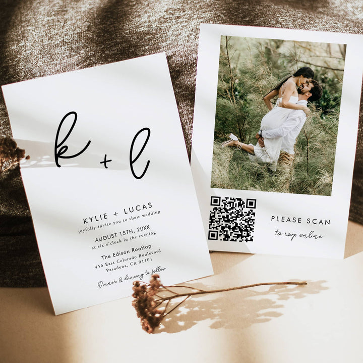 BOHEMIAN Wedding Invitation
