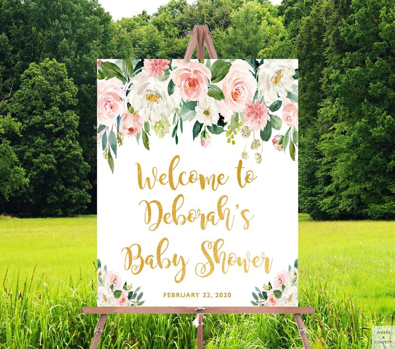 baby-shower-decorations-peach-cream-gold-partycity.com
