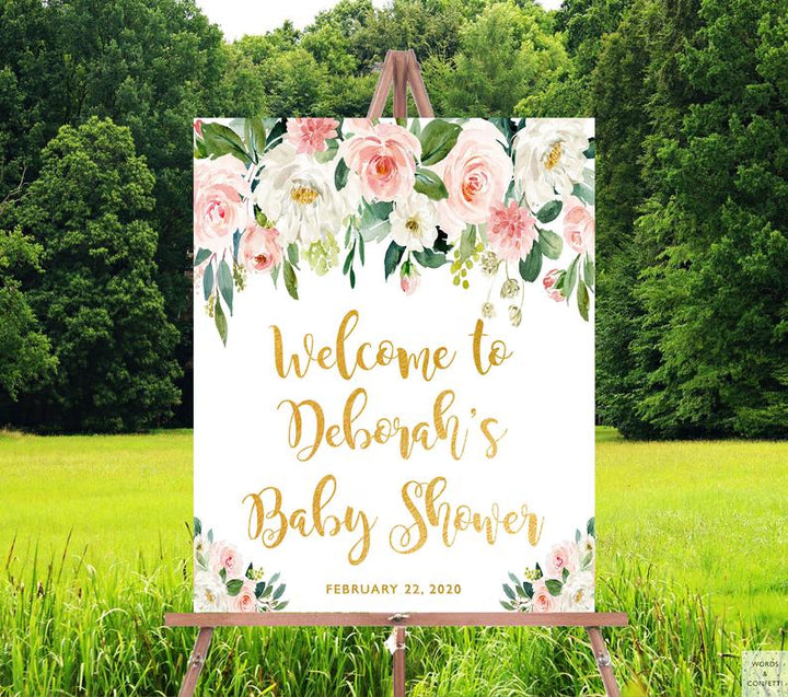 baby-shower-decorations-peach-cream-gold-partycity.com