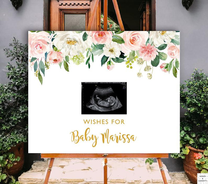 sonogram-baby-shower-guest-book-peach-wordsandconfetti